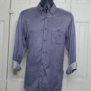 TED BAKER Blue Striped Shirt